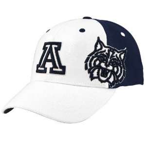   Arizona Wildcats Navy Blue White X Ray Flex Fit Hat