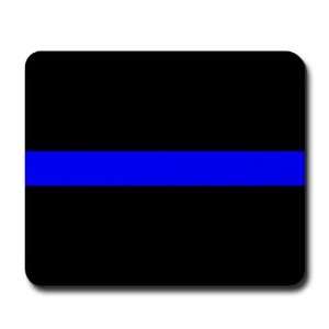    Thin Blue Line Police Mousepad by 