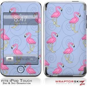   Screen Protector Kit   Flamingos on Blue  Players & Accessories