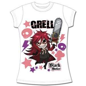  Sebastian and Ciel Black Butler Fitted Baby Doll Tee 