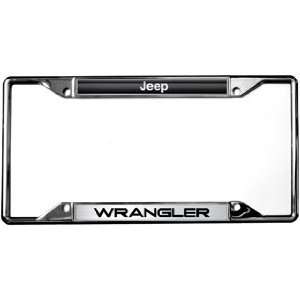 Jeep Wrangler License Plate Frame