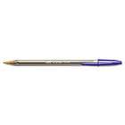 bic msb11be 4 dz cristal ballpoint stick pen blue ink