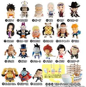   Plex One Piece Mini Big Head Marineford 1 Vol 9 Heroes Figure Set x 24