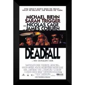  Deadfall 27x40 FRAMED Movie Poster   Style A   1993