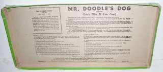 Vintage Selchow & Righter Mr Doodles Dog Board Game  
