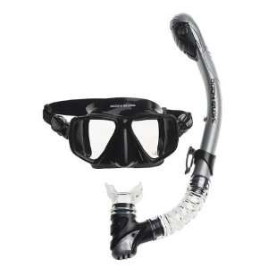 Body Glove Enfold Mask with Siren II Snorkel Dive Combo   Two Piece 