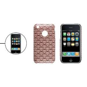  Gino Scale Pattern Anti slip Back Case for iPhone 3G 