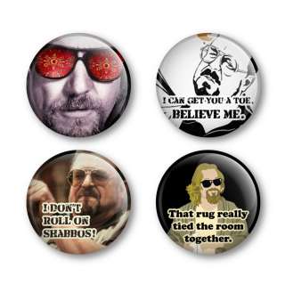 The Big Lebowski Badges Buttons Pins Shirts DVD  