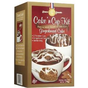 Dean Jacobs Gingerbread Cake N Cup Kit, 6.2 oz  Grocery 