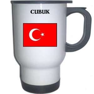  Turkey   CUBUK White Stainless Steel Mug Everything 