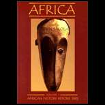 Africa  African History Before 1885, Volume I (ISBN10 0890897689 
