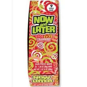 Now & Later 24 Pack Strawberry Grocery & Gourmet Food