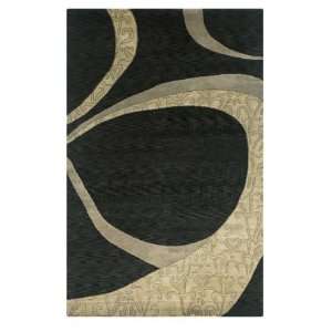  Rizzy Silver SL 0445 Charcoal 8 x 10 Area Rug