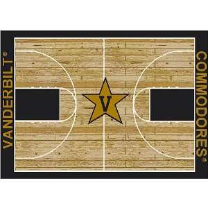  Vanderbilt Commodores College Basketball 3X5 Rug From 