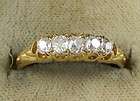 Gorgous Victorian Five Stone Pearl Ring   Bir 1862 18ct  
