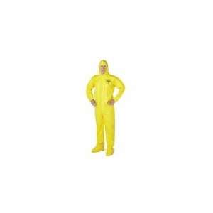 Dupont Disposable Coveralls, Yellow, 4Xl, Pk 12   QC122BYL4X001200