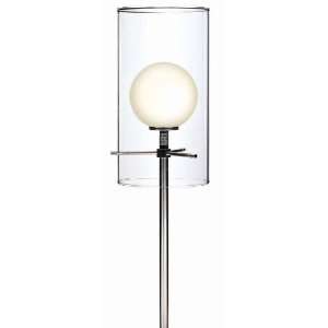   Source  Double Glass Floor Lamp, Ps W/frost Inner Glass, Jc/g4 Home