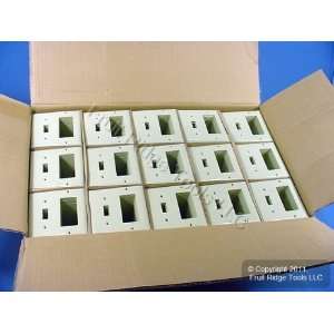  600 GE UNBREAKABLE Ivory Switch Cover GFCI Wall Plates 