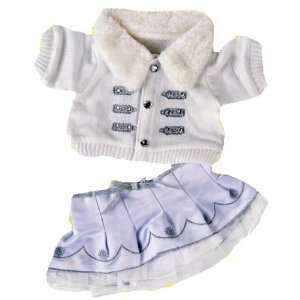  Silver White Winter Outfit Teddy Bear Clothes Outfit Fit 