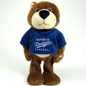   ANGELES DODGERS OFFICIAL DANCING MUSICAL TEDDY BEAR