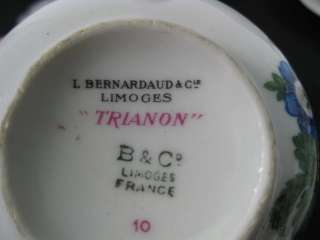 LOT 3 LIMOGES BERNARDAUD NIPPON China Tea Cup Saucers  