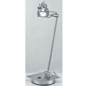 Technic Table Lamp, 19Hx6.5W, POLISHED STEEL