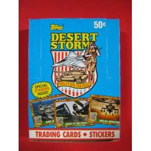  1991 Topps Desert Storm Toys & Games