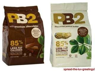 Bags PB2  Seen On Dr. Oz   Powdered Peanut Butter  Choc & Reg Great 