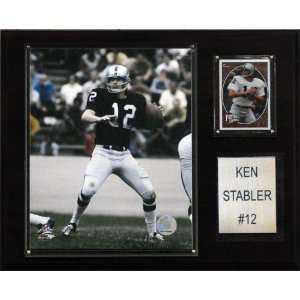  NFL Ken Stabler Oakland Raiders Player Plaque Sports 