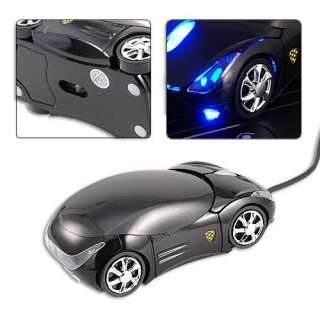 Auto Shape High Precision Internet Optical Mouse Black  