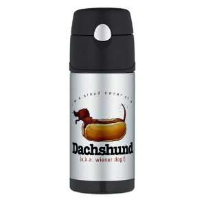 Thermos Travel Water Bottle Im A Proud Owner Of A Dachshund aka 