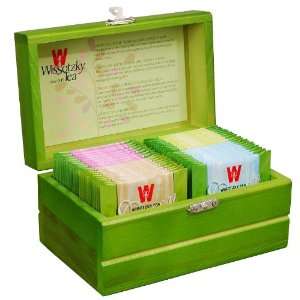 WISSOTZKY Mini Green Tea Chest (4 Flavors), 1.97 Ounce Boxes  