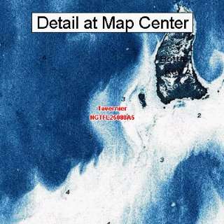 USGS Topographic Quadrangle Map   Tavernier, Florida (Folded 
