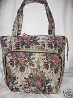 Designer inspired purse tote handbag tapestry book Bag  