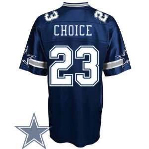  Dallas Cowboys #23 Tashard Choice Blue NFL Jersey Football 
