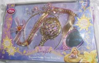 Disney Golden Tresses Rapunzel Beauty Set 4 piece set  