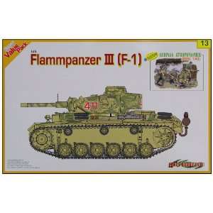  1/35 Flammpanzer Iii with Value Added Magic Tracks and 