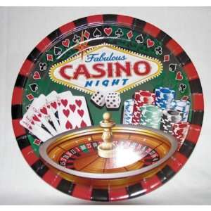  Casino Party Dinner Plates Case Pack 13