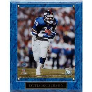  NFL New York Giants #24 Ottis Anderson 10.5 x 13 