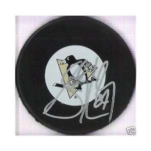Sidney Crosby Hand Signed Autographed Pittsburgh Penguins Hockey Puck