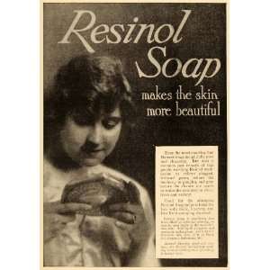   Ad Resinol Soap Skin Beauty Health Care Shaving   Original Print Ad