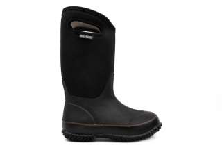 Bogs Classic Hi Handle Black Kids 52065 PS New Waterproof Snow Boots 