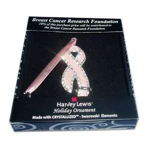  Breast Cancer Research Foundation Christmas Holiday Ornament 