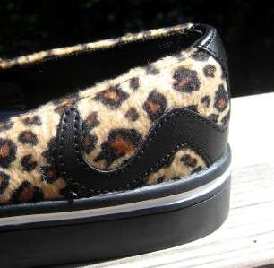 TUK Womans LEOPARD Print KITTY Bow MARY JANE Sneakers  