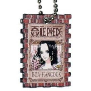 One Piece Wanted Portrait Boa Hancock Charm Keychain