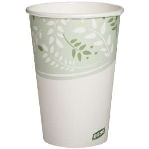 Dixie 2346PLA EcoSmart Viridian PLA Paper Hot Cup, 16 oz Capacity (20 