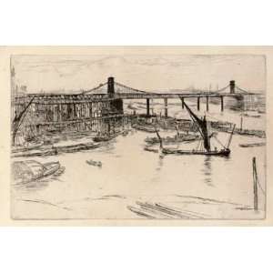   Whistler   32 x 22 inches   Old Hungerford Brid