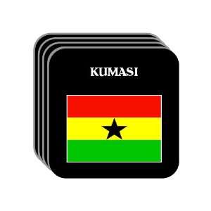 Ghana   KUMASI Set of 4 Mini Mousepad Coasters