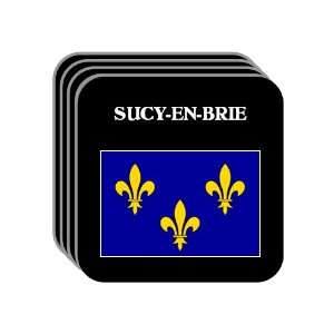  Ile de France   SUCY EN BRIE Set of 4 Mini Mousepad 