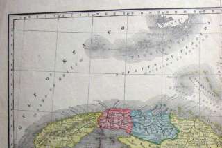 1892 CUBA with DETAILED Inset of HAVANA HARBOR * Rand McNally MUST SEE 